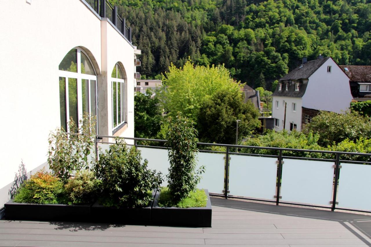 Moselromance - Luxusapartment - Grosse Terrasse - Ruhige Lage Traben-Trarbach Bagian luar foto