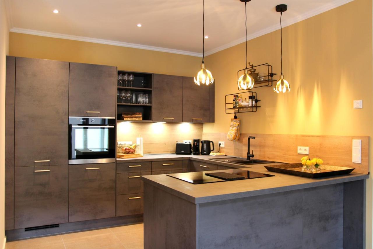 Moselromance - Luxusapartment - Grosse Terrasse - Ruhige Lage Traben-Trarbach Bagian luar foto